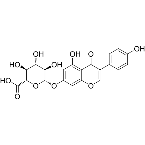 Genistein 7-β-D-Glucuronide 38482-81-4